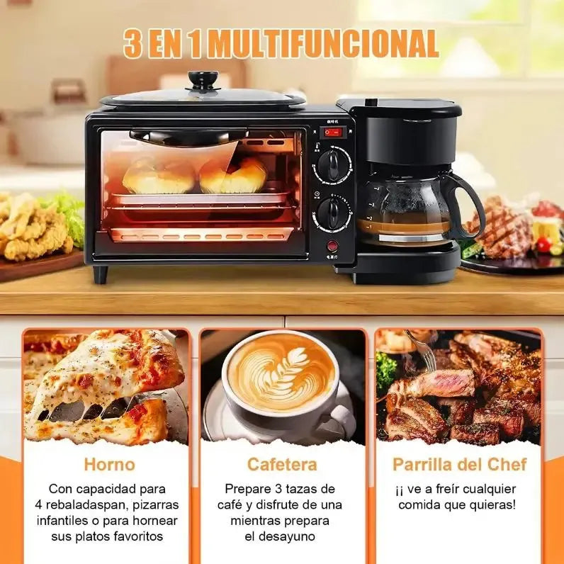 horno 3 en 1