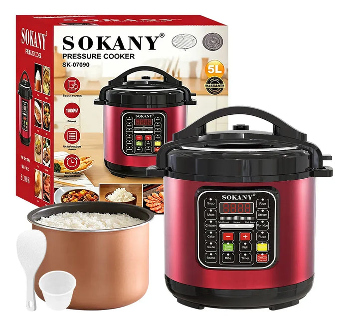 OLLA PRESION SOKANY 5 LITROS