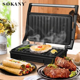 SANDWICHERA PARRILLA GRILL PLANCHA ANTIADHERENTE