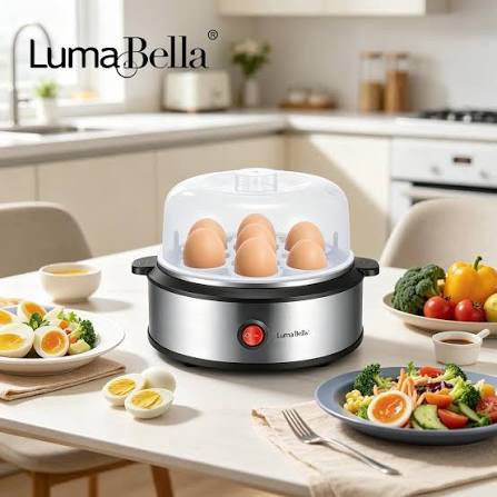 COCEDOR HERVIDOR DE HUEVOS ELECTRICO HUEVERA VAPODERA