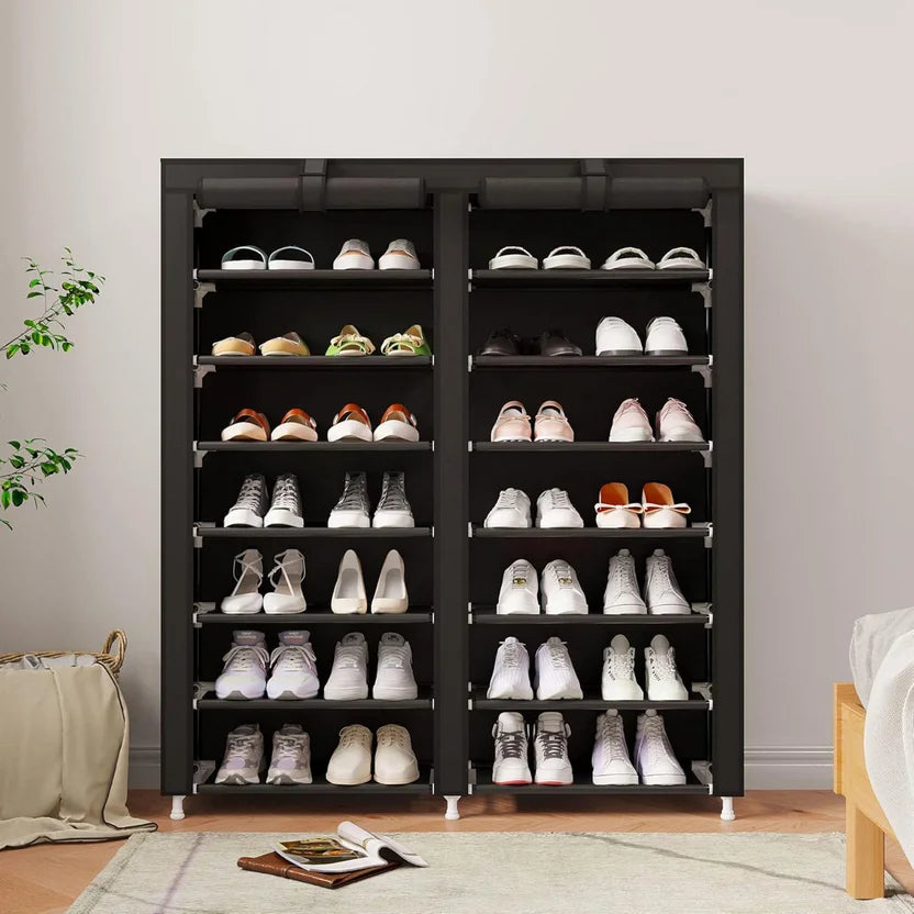 Zapatera Organizador Closet Zapatos 6 Niveles Doble 36 Par